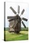 Summer Landscape with Old Windmill-Zibedik-Stretched Canvas