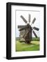 Summer Landscape with Old Windmill-Zibedik-Framed Photographic Print