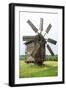 Summer Landscape with Old Windmill-Zibedik-Framed Photographic Print