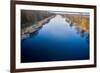 Summer Landscape with Small Lake in Forest.-OlegRi-Framed Photographic Print