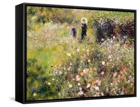 Summer Landscape-Pierre-Auguste Renoir-Framed Stretched Canvas