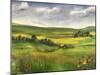 Summer landscape-Sarah Thompson-Engels-Mounted Giclee Print