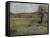 Summer Landscape-Jules Bastien-Lepage-Framed Stretched Canvas