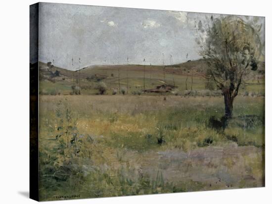 Summer Landscape-Jules Bastien-Lepage-Stretched Canvas