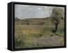 Summer Landscape-Jules Bastien-Lepage-Framed Stretched Canvas