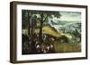 Summer Landscape-Lucas van Valkenborch-Framed Giclee Print