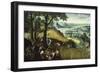 Summer Landscape-Lucas van Valkenborch-Framed Giclee Print