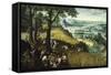 Summer Landscape-Lucas van Valkenborch-Framed Stretched Canvas