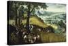 Summer Landscape-Lucas van Valkenborch-Stretched Canvas