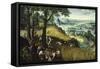 Summer Landscape-Lucas van Valkenborch-Framed Stretched Canvas