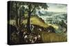 Summer Landscape-Lucas van Valkenborch-Stretched Canvas