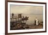 Summer life at the beach, 1899-Fritz Thaulow-Framed Giclee Print