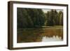 Summer Light - White Pine Rd Pond-Michael Budden-Framed Giclee Print