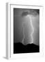 Summer Lightning BW-Douglas Taylor-Framed Photographic Print