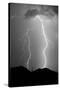 Summer Lightning BW-Douglas Taylor-Stretched Canvas