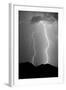 Summer Lightning BW-Douglas Taylor-Framed Photo