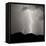 Summer Lightning I BW-Douglas Taylor-Framed Stretched Canvas