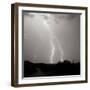 Summer Lightning II BW-Douglas Taylor-Framed Photographic Print