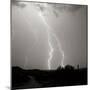 Summer Lightning II BW-Douglas Taylor-Mounted Photographic Print