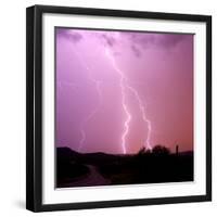 Summer Lightning II-Douglas Taylor-Framed Photographic Print