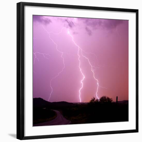 Summer Lightning II-Douglas Taylor-Framed Photographic Print