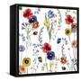 Summer Linen-Color Bakery-Framed Stretched Canvas