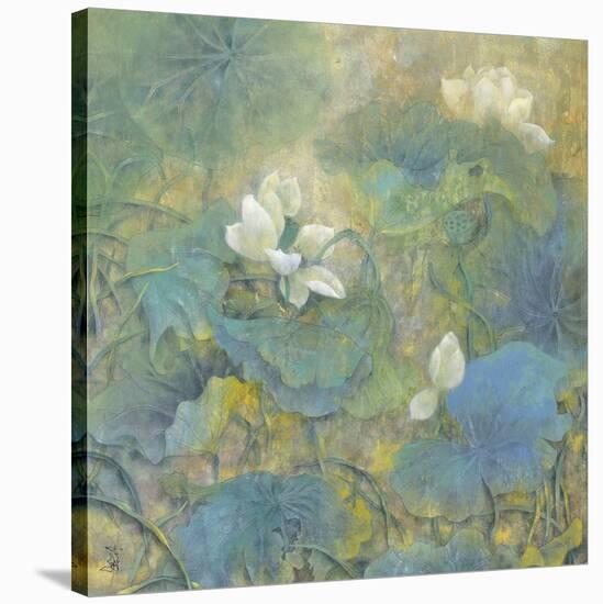 Summer Lotus-Cai Xiaoli-Stretched Canvas