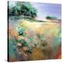 Summer Meadow-Karen Hale-Stretched Canvas