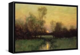 Summer Moonrise-Dennis Sheehan-Framed Stretched Canvas