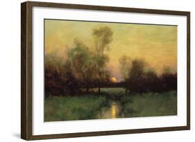 Summer Moonrise-Dennis Sheehan-Framed Art Print