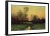 Summer Moonrise-Dennis Sheehan-Framed Art Print