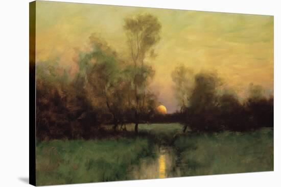 Summer Moonrise-Dennis Sheehan-Stretched Canvas