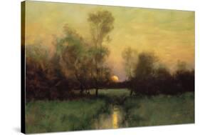 Summer Moonrise-Dennis Sheehan-Stretched Canvas