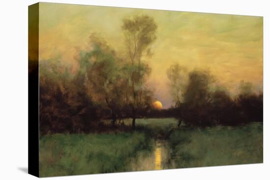 Summer Moonrise-Dennis Sheehan-Stretched Canvas