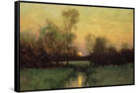 Summer Moonrise-Dennis Sheehan-Framed Stretched Canvas