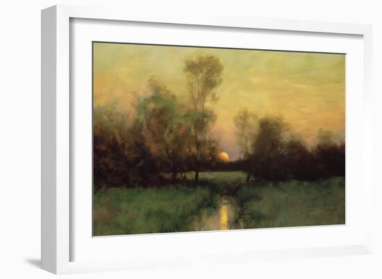 Summer Moonrise-Dennis Sheehan-Framed Art Print