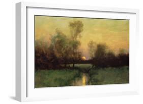 Summer Moonrise-Dennis Sheehan-Framed Art Print