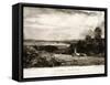 Summer Morning, from Various Subjects of Landscape Characteristic of English Scenery-John Constable-Framed Stretched Canvas