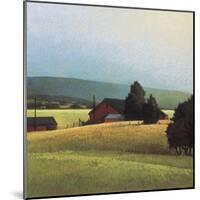 Summer Morning in the Valley-Sandy Wadlington-Mounted Giclee Print