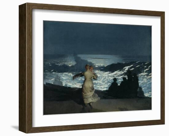 Summer Night, 1890-Winslow Homer-Framed Giclee Print