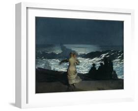 Summer Night, 1890-Winslow Homer-Framed Giclee Print