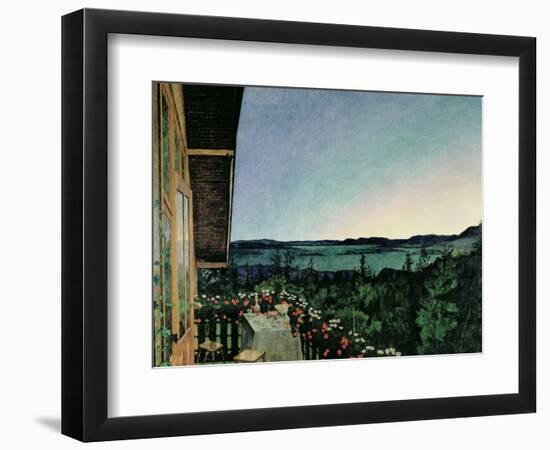 Summer Night, 1899-Harald Oscar Sohlberg-Framed Giclee Print
