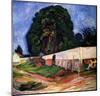 Summer Night at Asgarstrand-Edvard Munch-Mounted Giclee Print