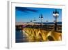 Summer Night in Bordeaux-SergiyN-Framed Photographic Print