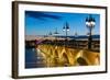 Summer Night in Bordeaux-SergiyN-Framed Photographic Print