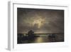 Summer Night on the Neva, 1875-Alexei Petrovich Bogolyubov-Framed Giclee Print