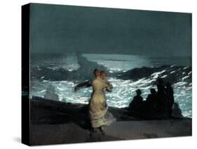 Summer Night-Winslow Homer-Stretched Canvas