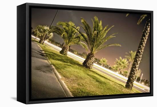 Summer Night-Sebastien Lory-Framed Stretched Canvas