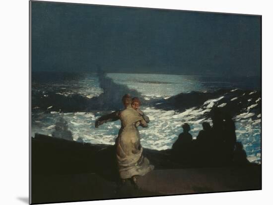 Summer Night-Winslow Homer-Mounted Giclee Print