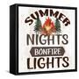 Summer Nights-Kimberly Allen-Framed Stretched Canvas
